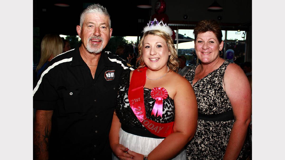 Brenna McIntosh celebrated her 21st birthday at Hotel Launceston. Picture: Maddy Peters