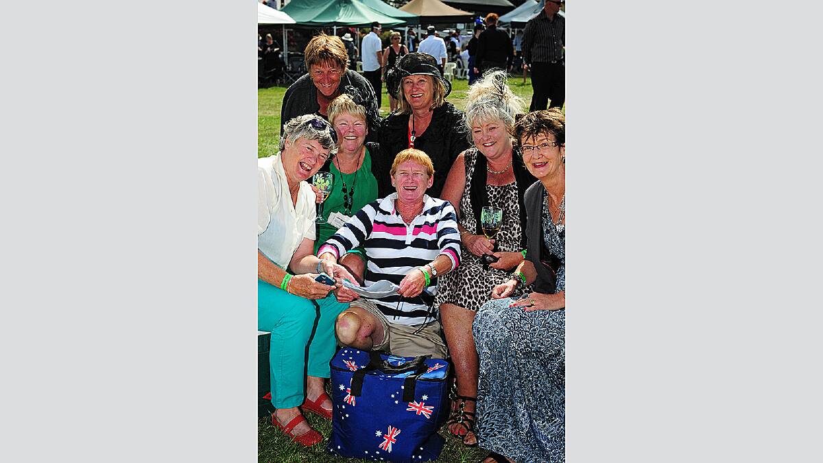 Wednesday January 9 2013  photo:  Phillip Biggs  report:  Terry Morris Devonport Cup:  Rosemary Paton of Ulverstone, Janine Mott of Ulverstone, Janet Knott of Ulverstone, Sharon  Crowden of Ulverstone, Debbie Lutwyche of Ulverstone, Carolyn Hickey of Ulverstone, Luanne Bennett of West Pine