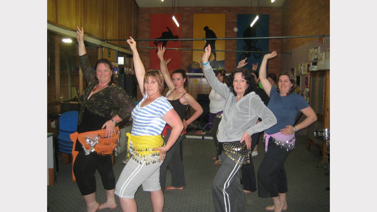  Leonie Kirk leads belly dancing class at Beaconsfield House.