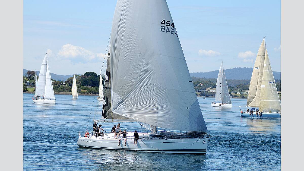 launceston to hobart yacht race route