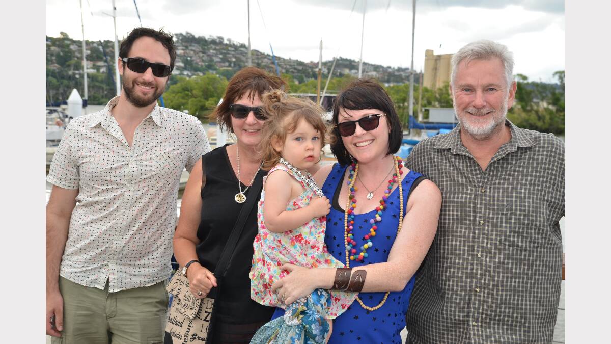 Out and about at Launceston's Seaport. Picture: Brodie Weeding.