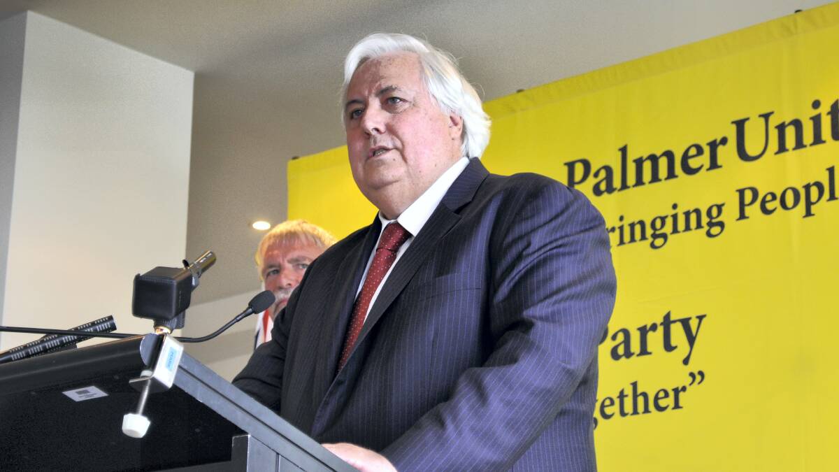 Party leader Clive Palmer and senator-elect Jacqui Lambie are under investigation for possible Electoral Act breaches.