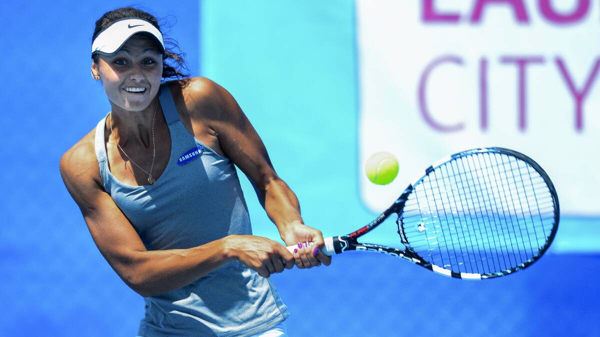 Australian Open junior champion Elizaveta Kulichkova was impressive in her first round match, defeating second seeded American Irena Falconi in three sets. 