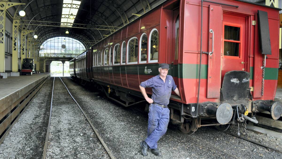 Railway workshop supervisor Chris Hibble says the railway isn't just a tourism attraction, it is a part of history that is too special to lose.