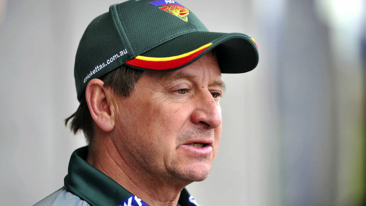 Tasmanian coach Tim Coyle.