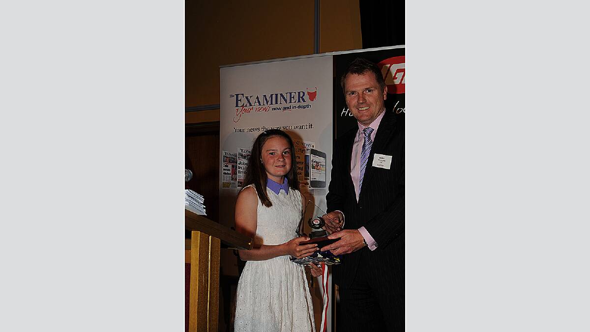 Junior Sports Awards 2012, Country Club: All Rounder Award recipient Courtney Webb
