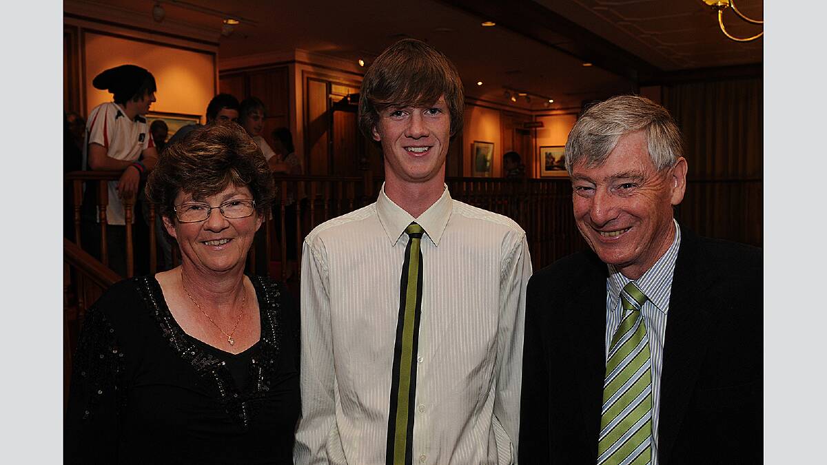 Junior Sports Awards 2012, Country Club: Moira, Robert and Cliff Partridge of Launceston