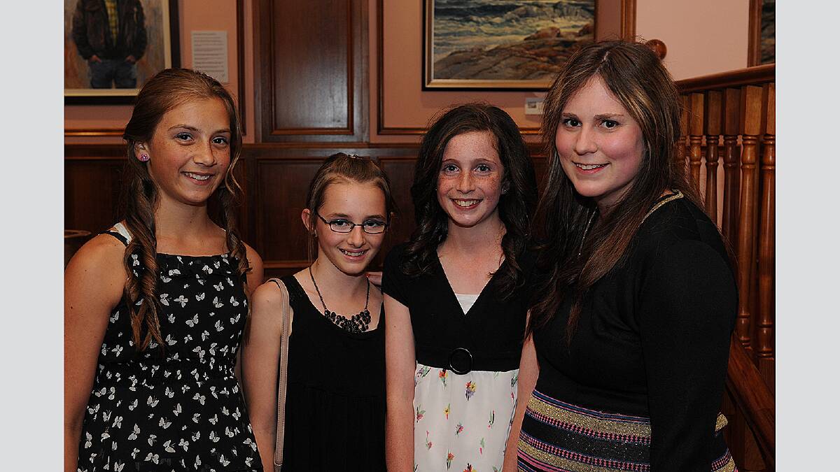 Junior Sports Awards 2012, Country Club: Melissa Smith, Caitlyn Heger, Lily Holloway, Nicola Coote of Riverside