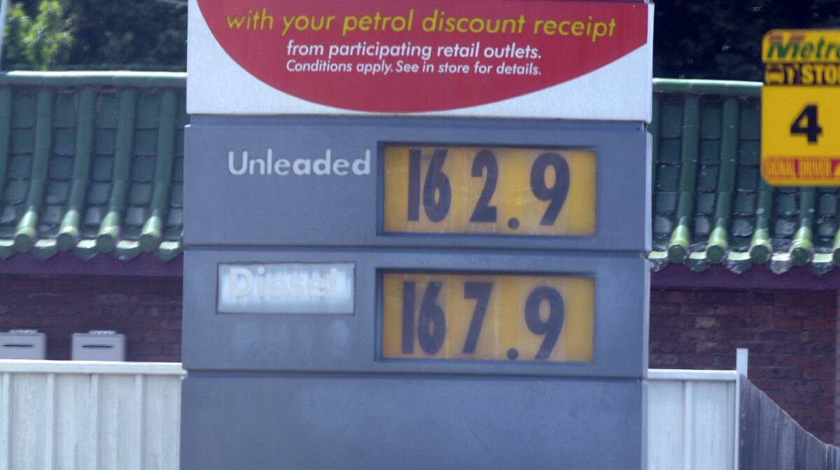 The RACT says Tasmanians are being hit at the pump.