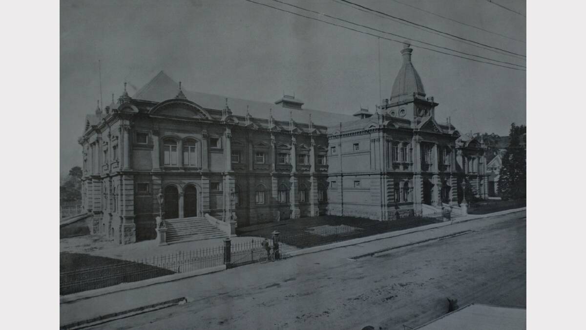 Launceston's Albert Hall. The Weekly Courier described it as "one of the most commodious in the British Empire". September 16, 1909.