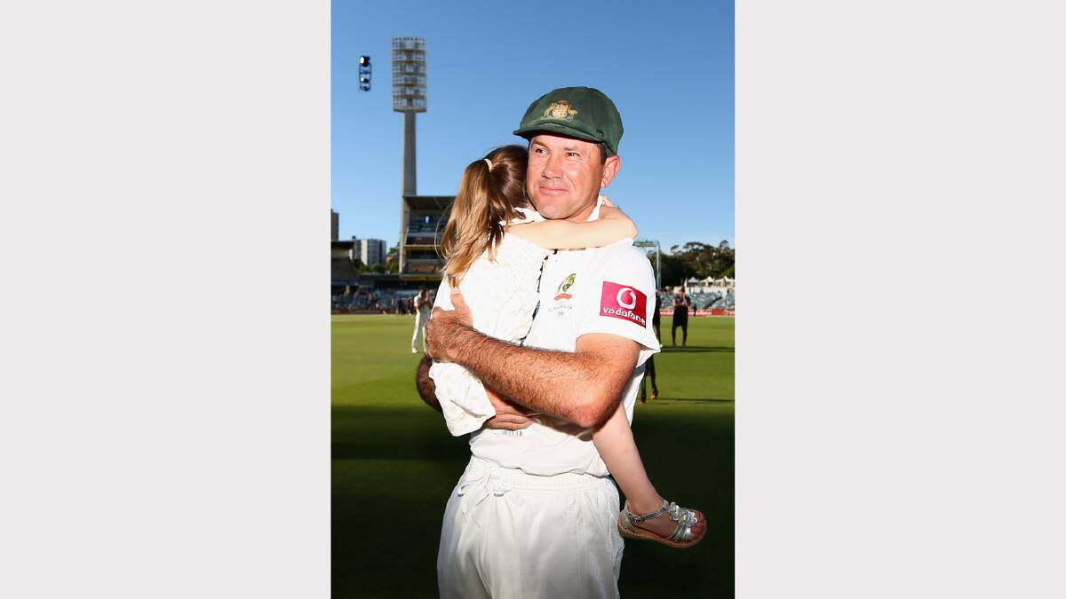 Gallery from Ricky Ponting's final day of his last Test match at the WACA against South Africa.