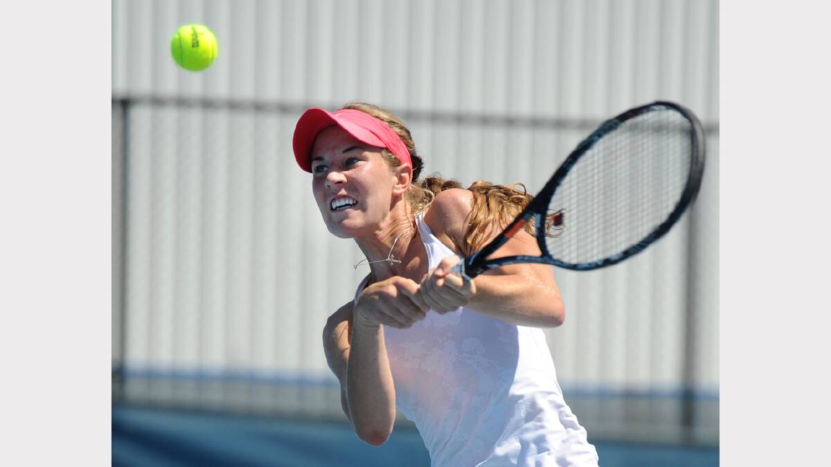  ITF Womens Tennis tournament in Launceston - day 2. Photos: Will Swan.