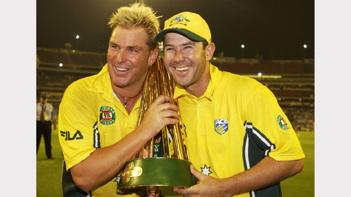A selection of photographs from the career of Ricky Ponting. Photos: Getty Images.