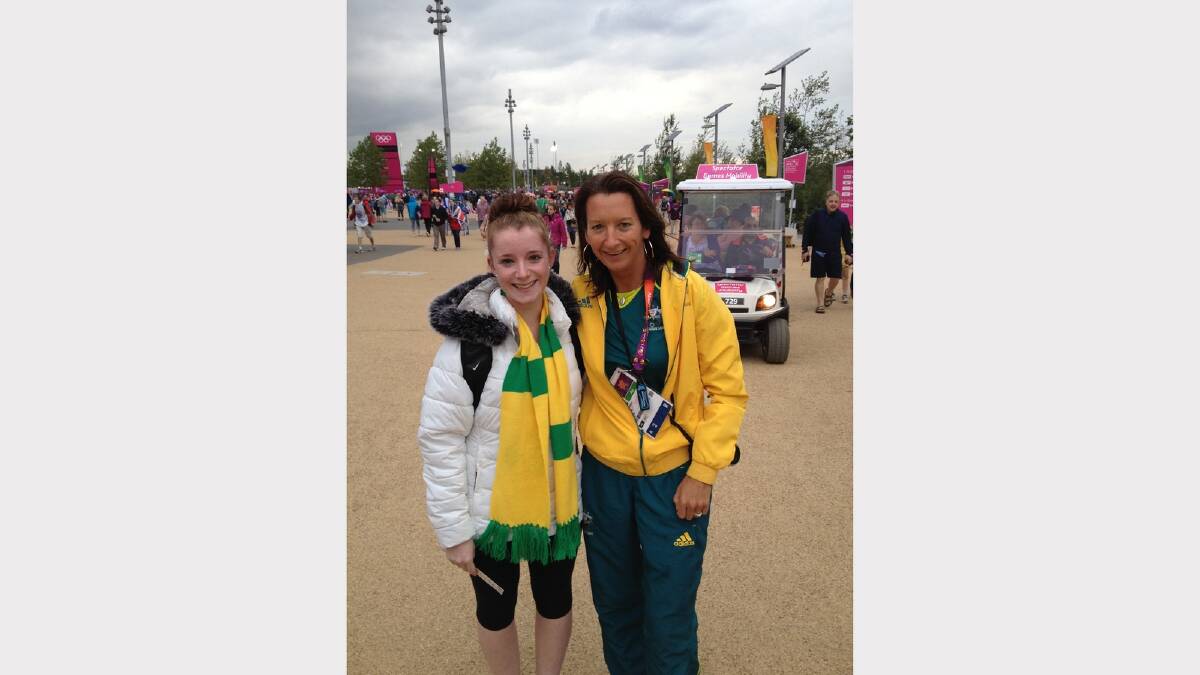 I was lucky enough to meet Layne Beachley at Olympic Park 