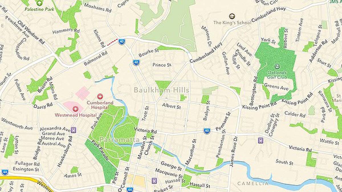 North Paramatta appears to have been renamed Baulkham Hills.