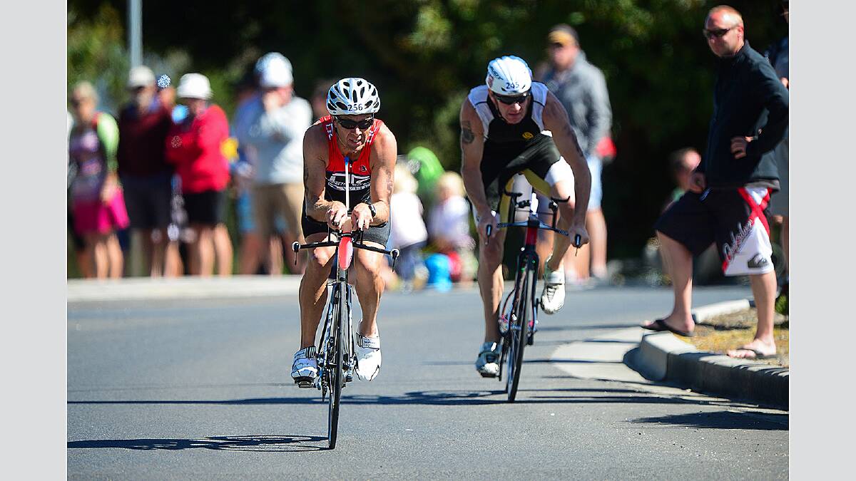 2013 Tasmanian Triathlon State Series at Bridport. Picture: PHILLIP BIGGS.
