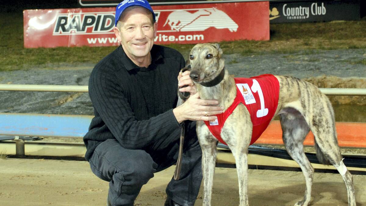 Top greyhound trainer Butch Deverell will be chasing  another Launceston Cup victory  with his  top dog Nooee's Lad tonight at Mowbray.