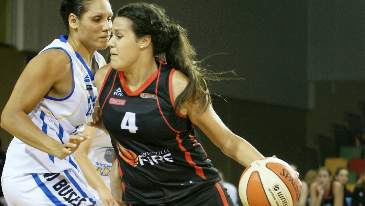 WNBL rising star Alex Wilson, of Townsville Fire, who has signed  with the Launceston Tornadoes.  Picture: STEPHEN DUFFIE/WIZPICS