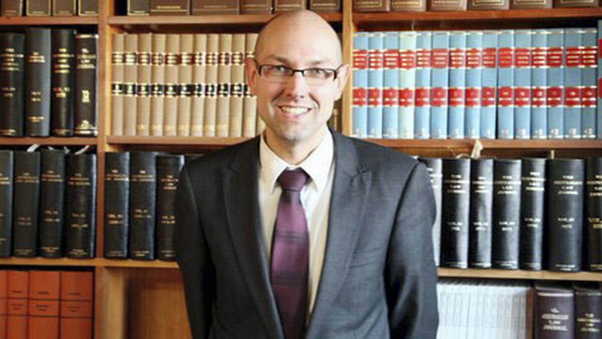 Law Society of Tasmania president Anthony Mihal