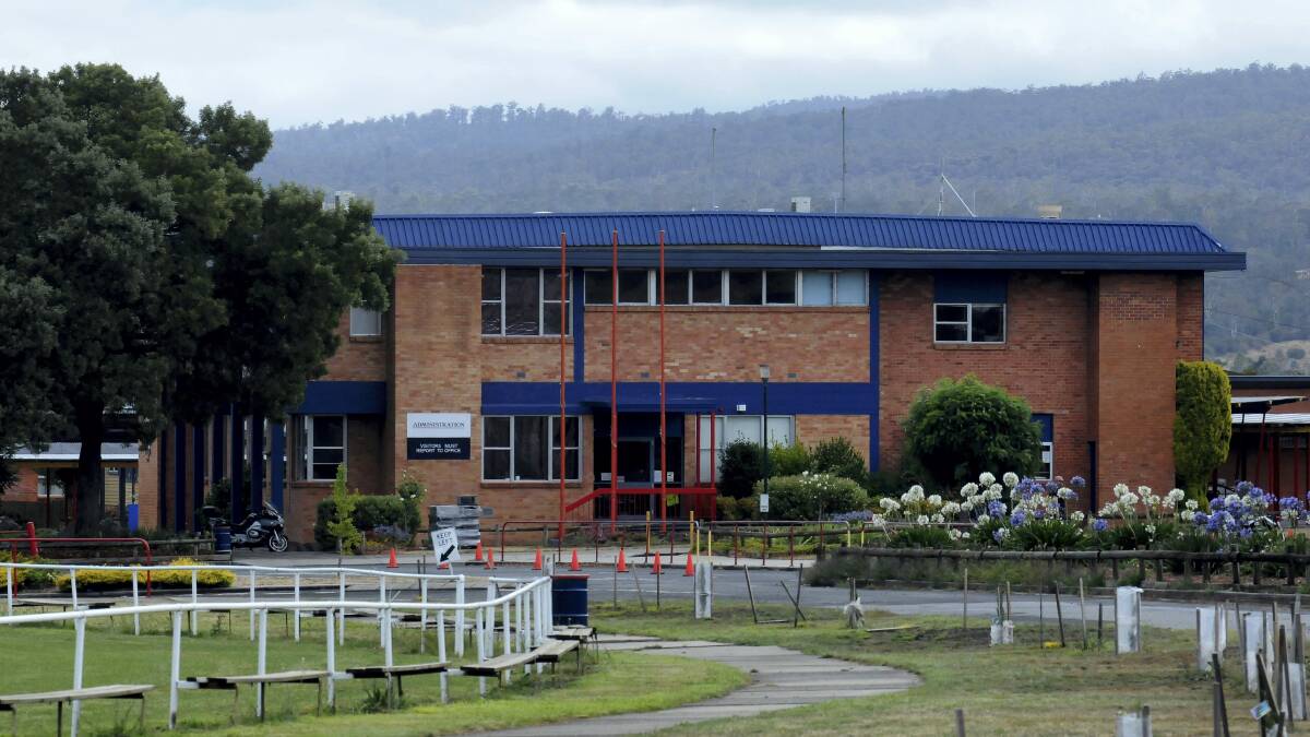 Queechy High School in Launceston made the list of schools at increased risk on fire-danger days.  Picture: NEIL RICHARDSON