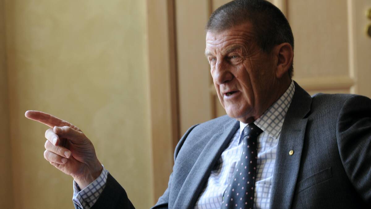 Beyondblue chairman Jeff Kennett wants businesses to take his challenge seriously. Picture: PAUL SCAMBLER